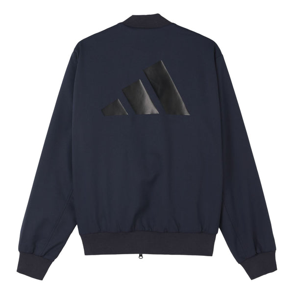 

Куртка adidas Fi Woven Bomb Logo Jacket Navy, синий