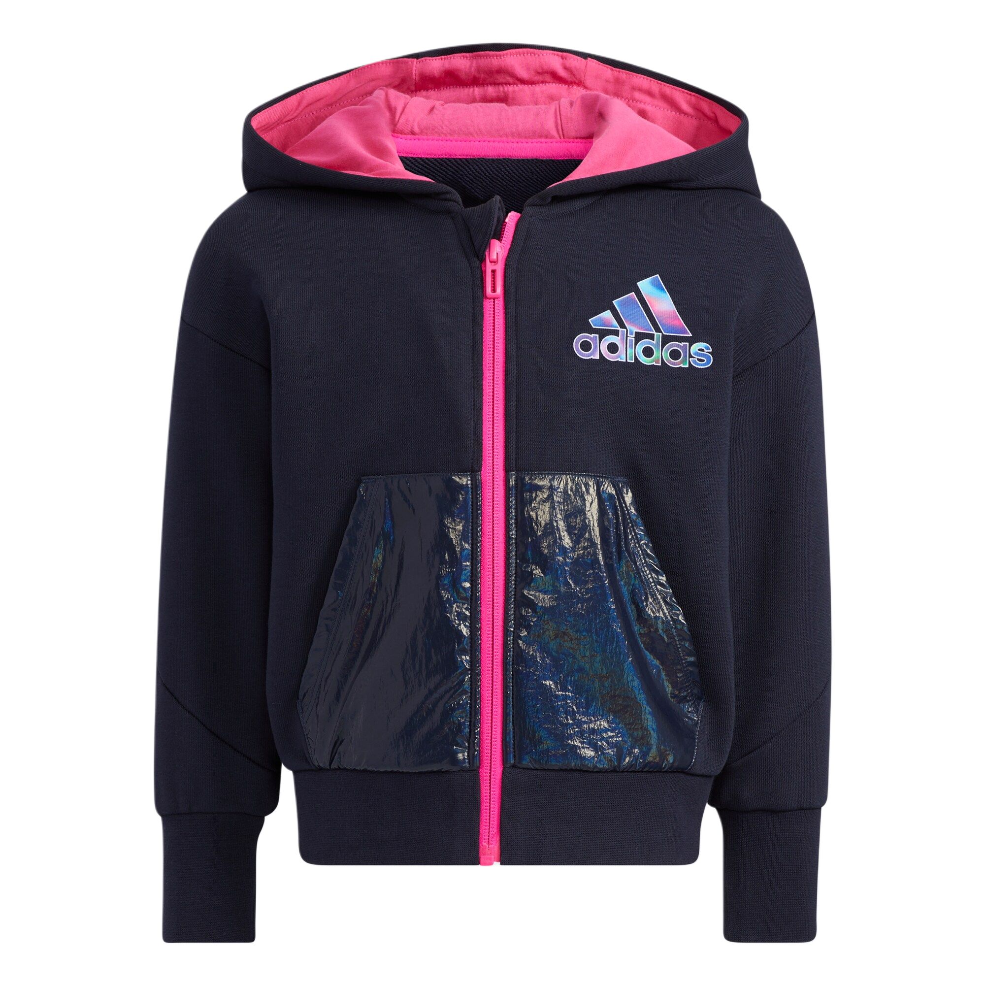 Куртки и пальто синие для детей 3-7 лет Adidas — фото 2