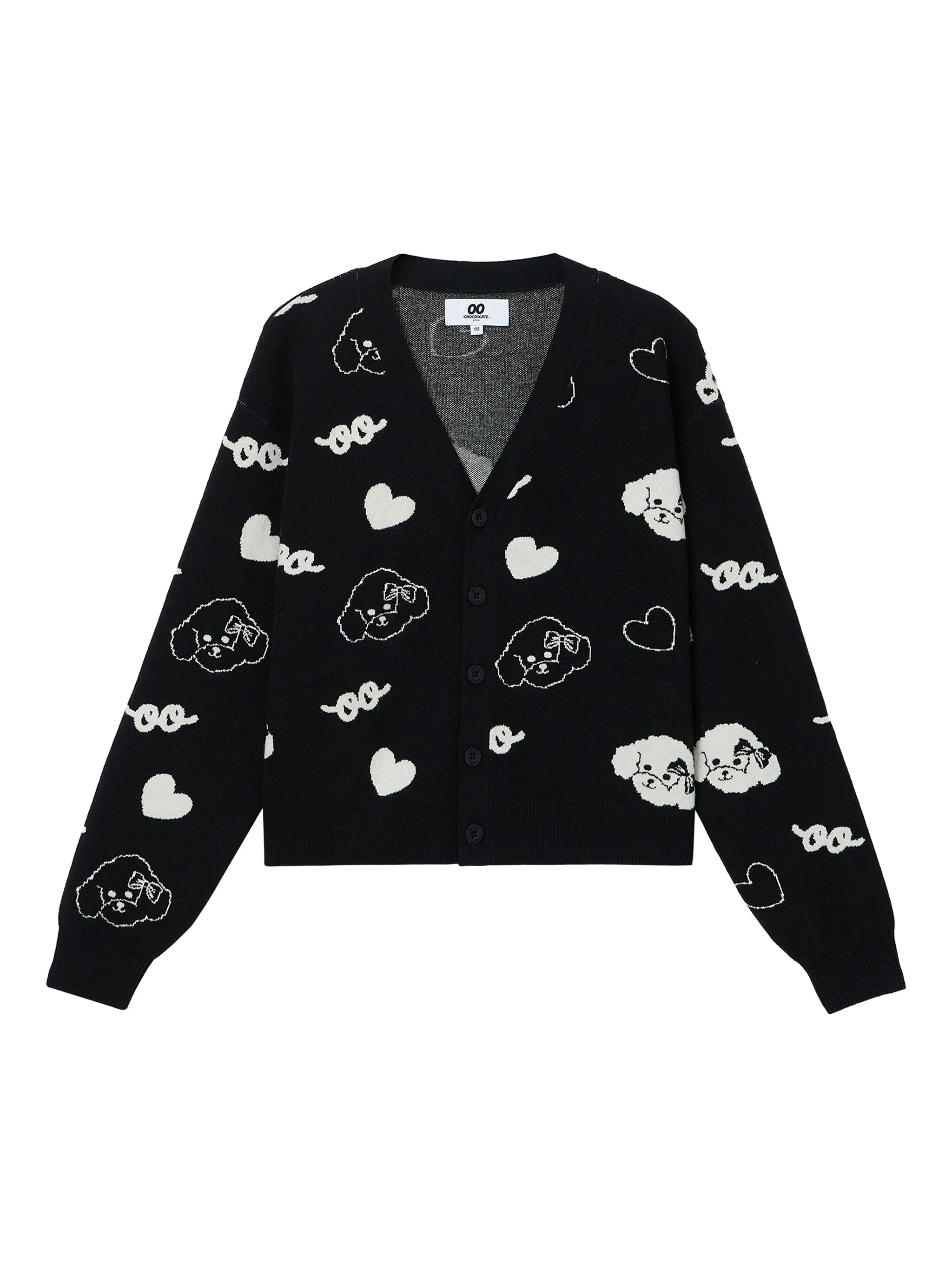 

Кардиган на пуговицах Chocoolate, черный