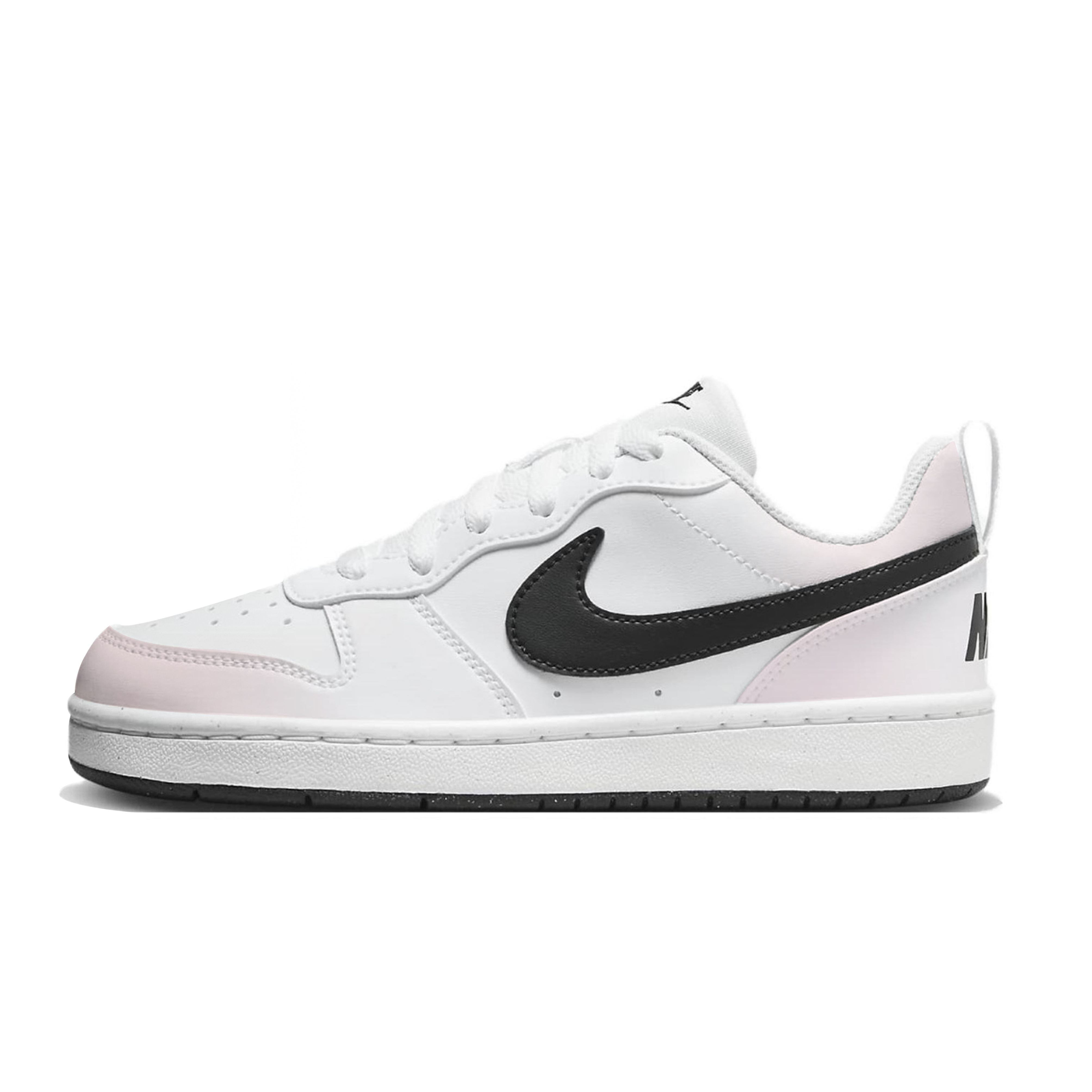 

Детские скейтерские кроссовки Court Borough для младших школьников Nike, белый/розовый