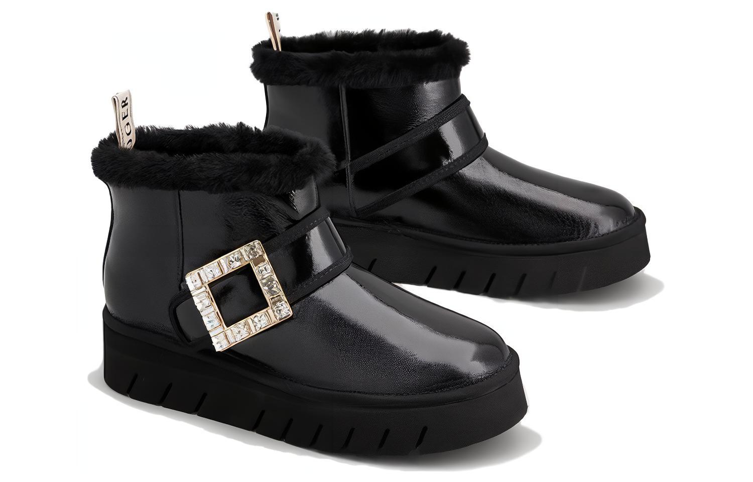 Женские черные ботинки Roger Vivier — фото 4