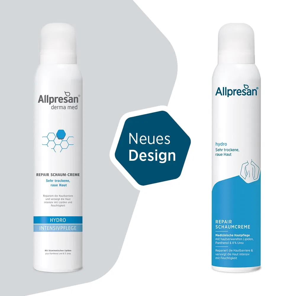 Интенсивный восстанавливающий крем-пена «Derma med Repair Foam Hydro» от Allpresan Allpresan — фото 2