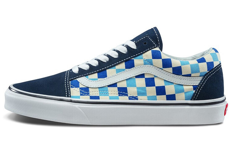 

Кроссовки Old Skool Vans 'Blue Topaz Checkerboard'