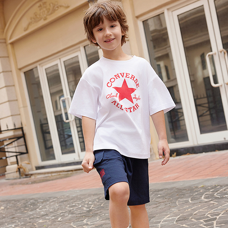 Повседневная спортивная одежда для детей 3-7 лет Converse, белый — фото 4
