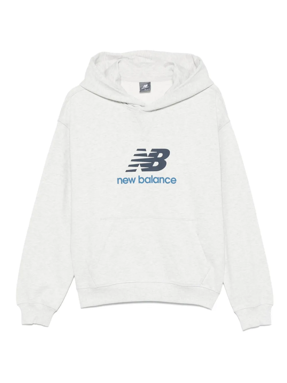 

Худи с логотипом NEW BALANCE, серый