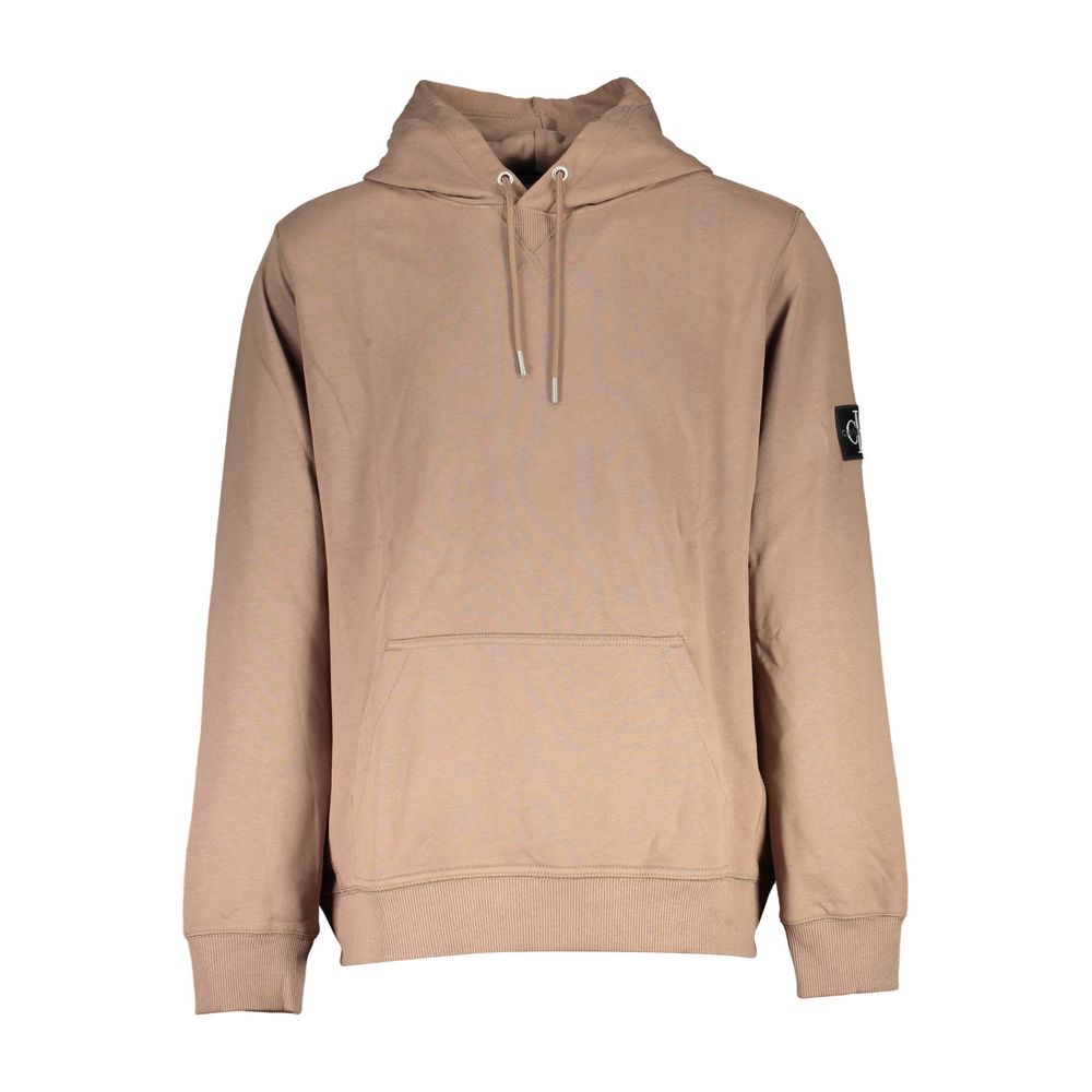

Коричневый хлопковый свитшот Calvin Klein, Brown