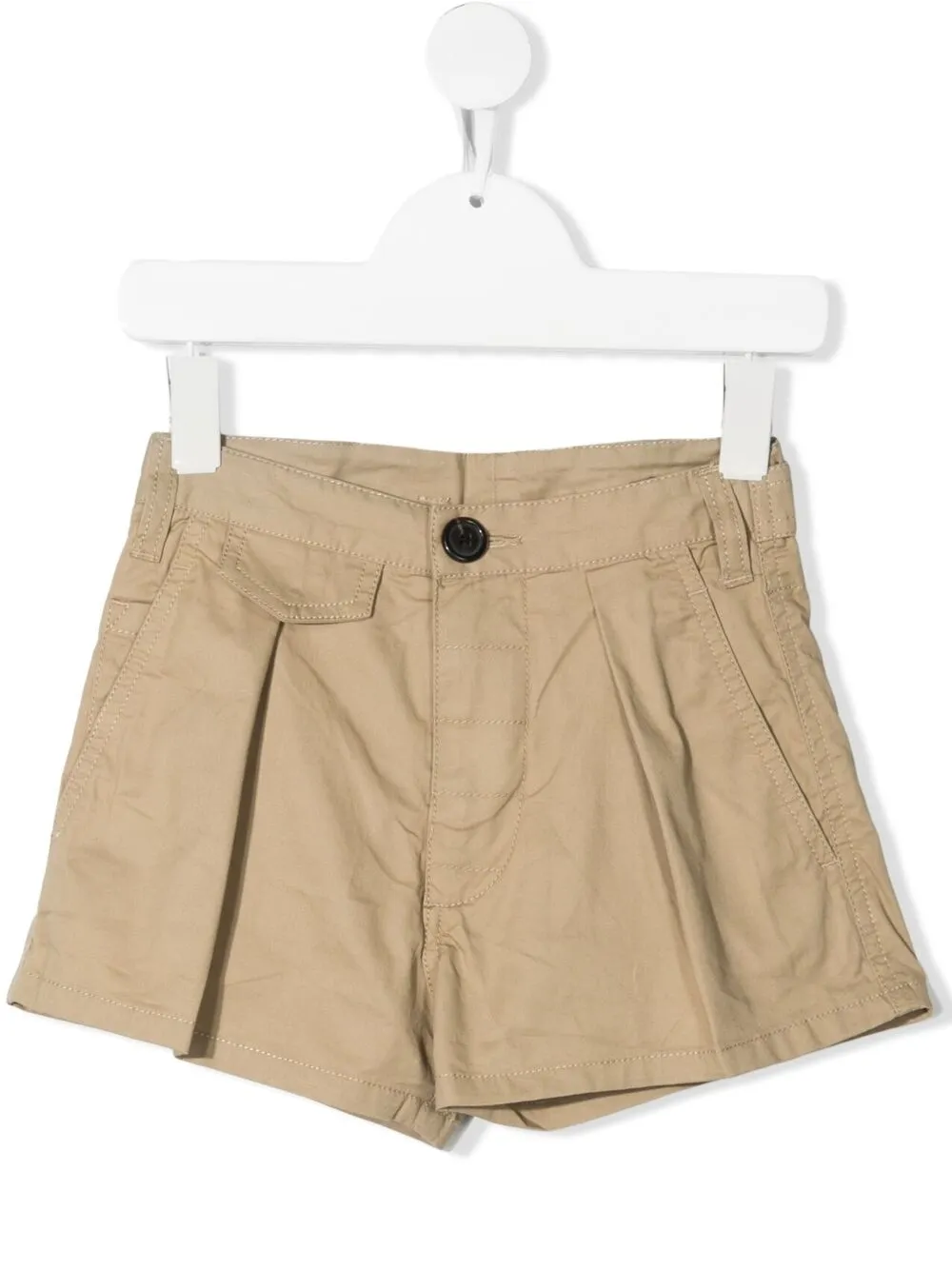 

Расклешенные шорты с завышенной талией DSQUARED2 KIDS, нейтральный