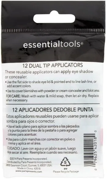 Аппликатор для теней двусторонний Essential Tools 12 шт — фото 2