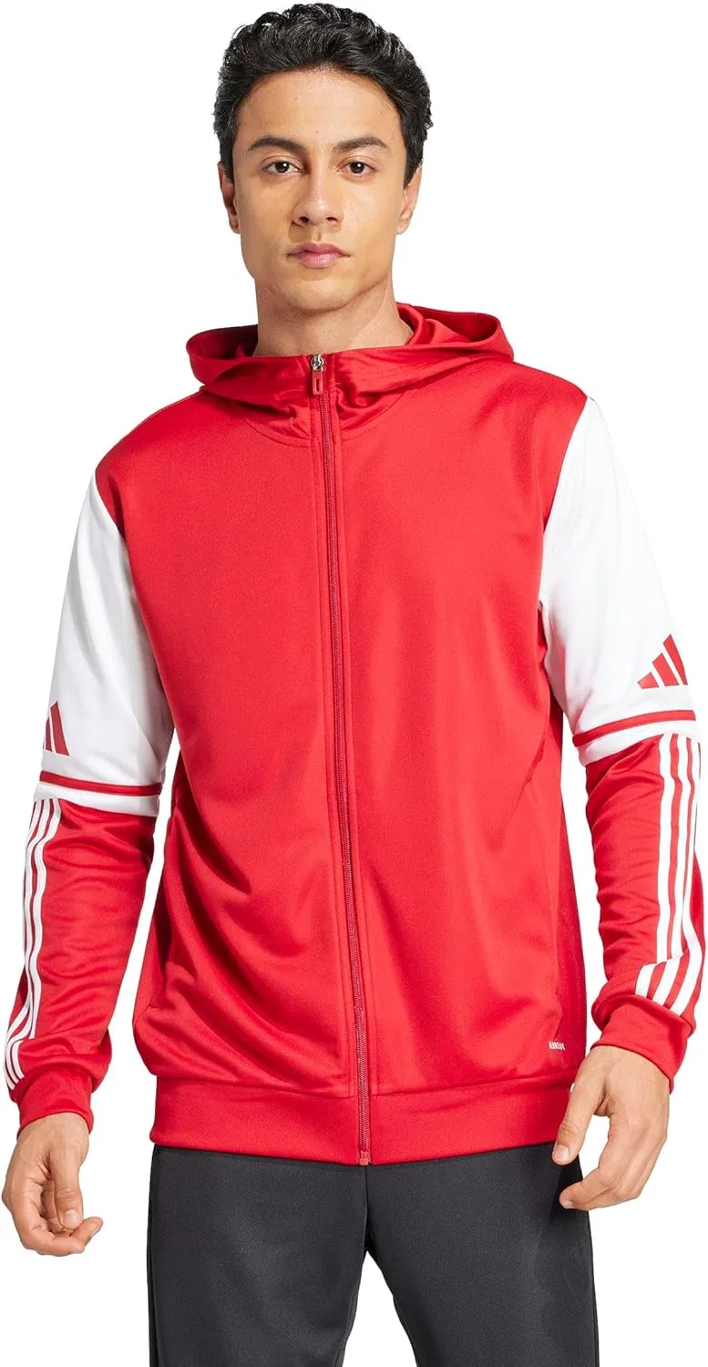 Худи мужское adidas, Team Power Red 2/White — фото 3