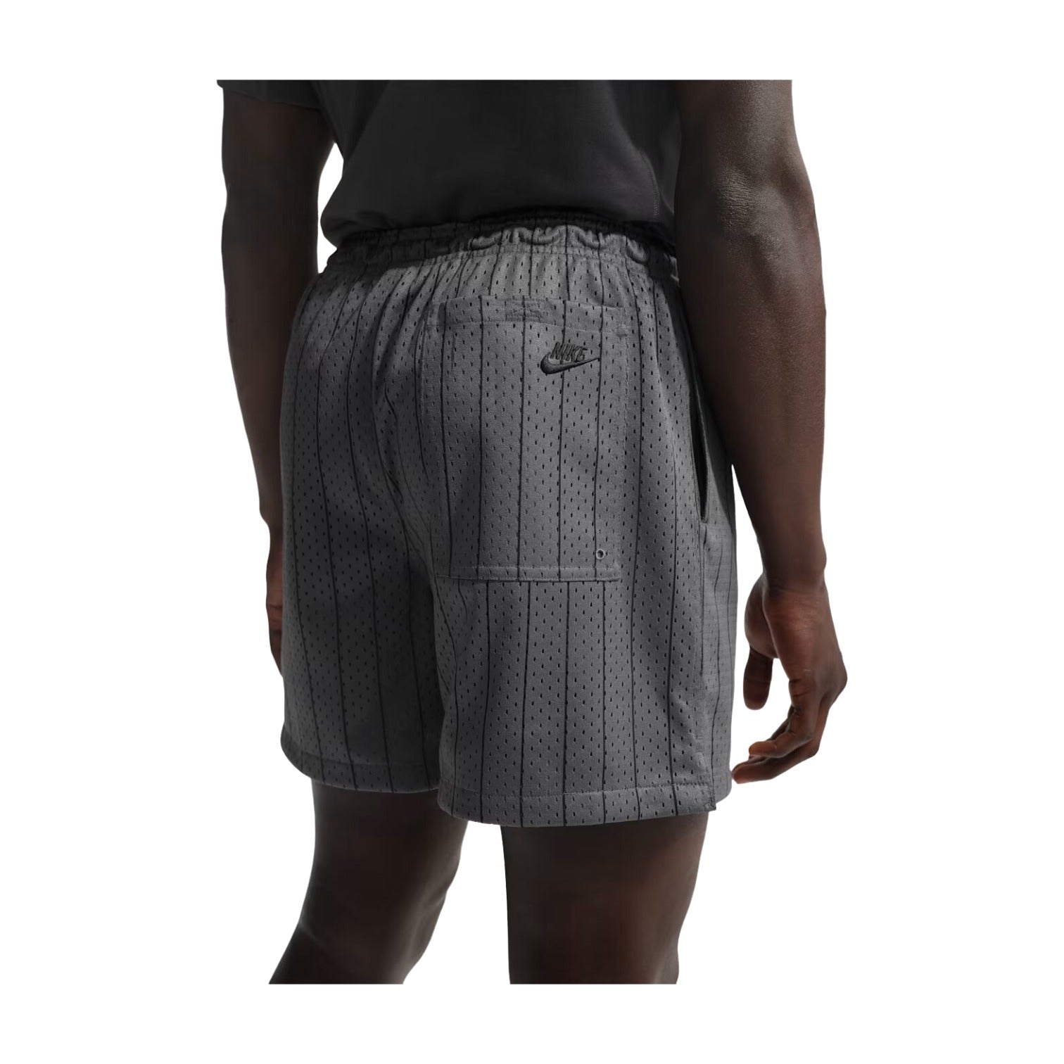 Шорты Nike Sportswear Club Flow Shorts 'Iron Grey Black' — фото 2
