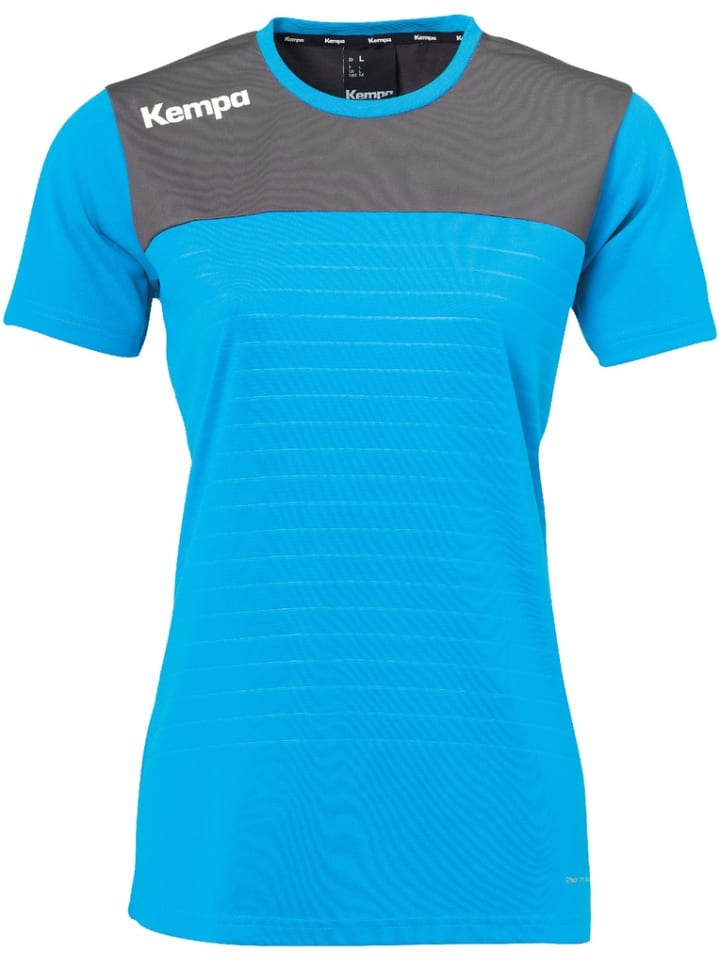 

Женская футболка Emotion 2.0 синего цвета Kempa