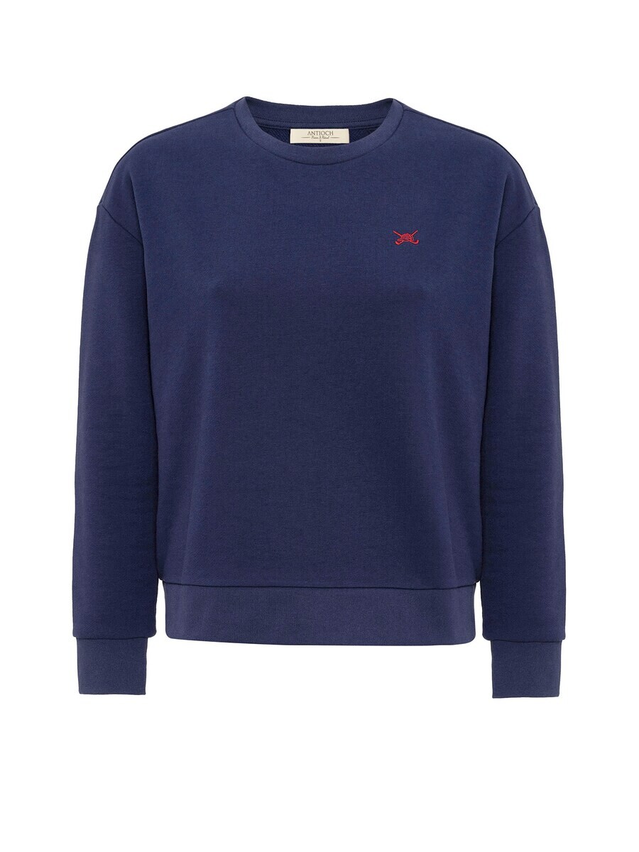 

Тонкий вязаный свитер Antioch Sweater, темно-синий