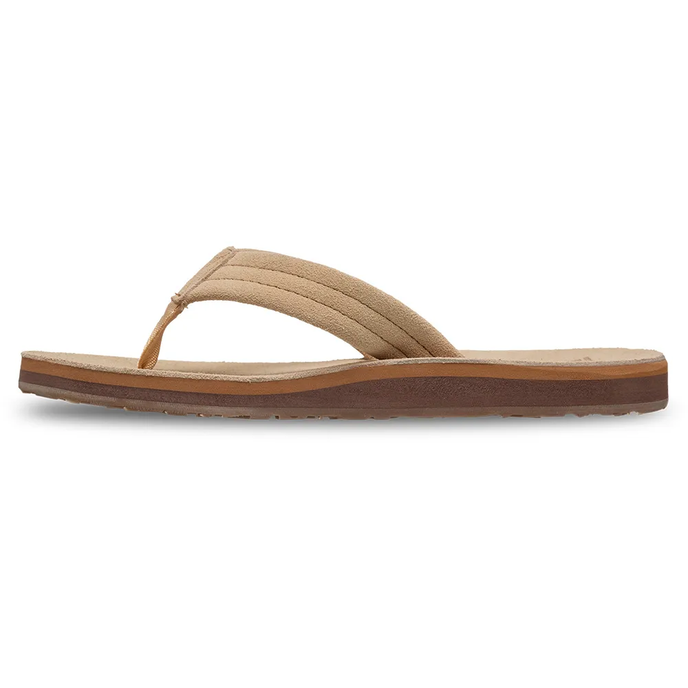 Сандалии Quiksilver Carver Suede 26 Plus, бежевый — фото 3