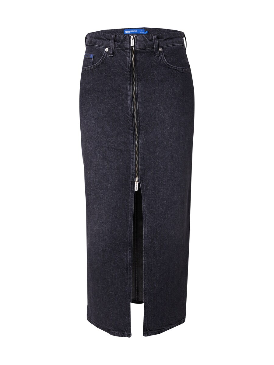 

Юбка макси KARL LAGERFELD JEANS Skirt, серый деним