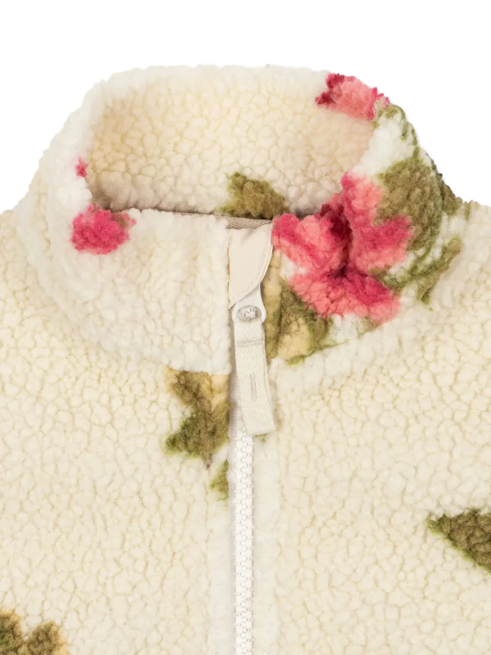 Куртка Jody Teddy с цветочным узором Konges Sløjd, бежевый — фото 4