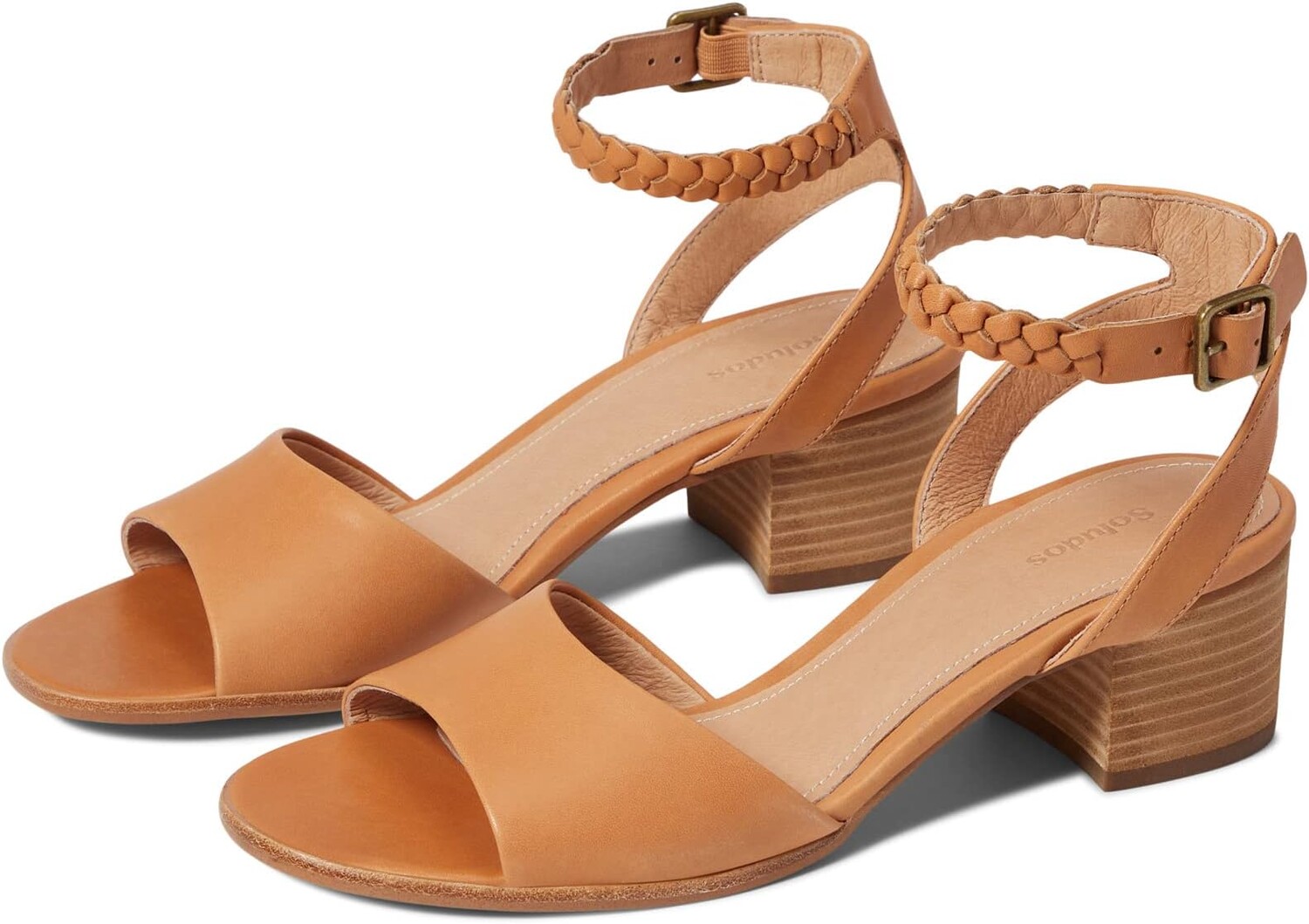 

Туфли Soludos Lucia Heel, кэмел