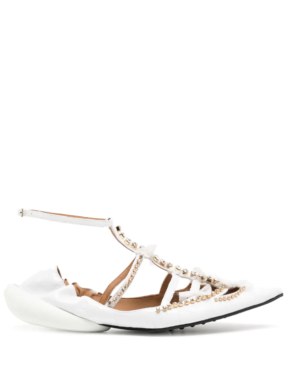 Балетки Tootsy Croco 13 09 SR, белый