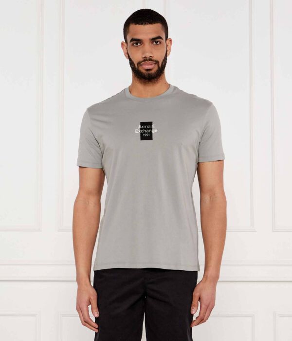 

Футболки Regular fit Armani Exchange, серый