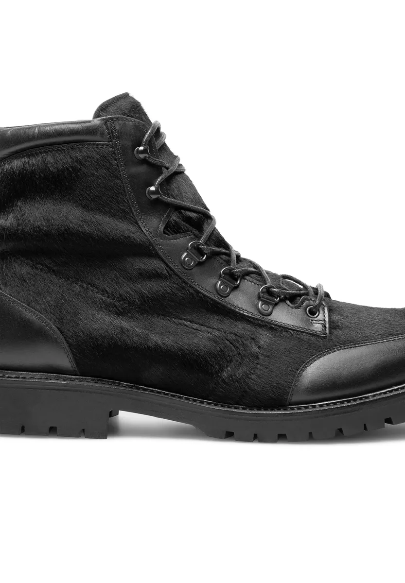 Ботинки на шнуровке Henry Stevens "Barkley CHB business Shoes", мужские ботинки на шнуровке из кожи ручной работы, походные ботинки, черный — фото 3