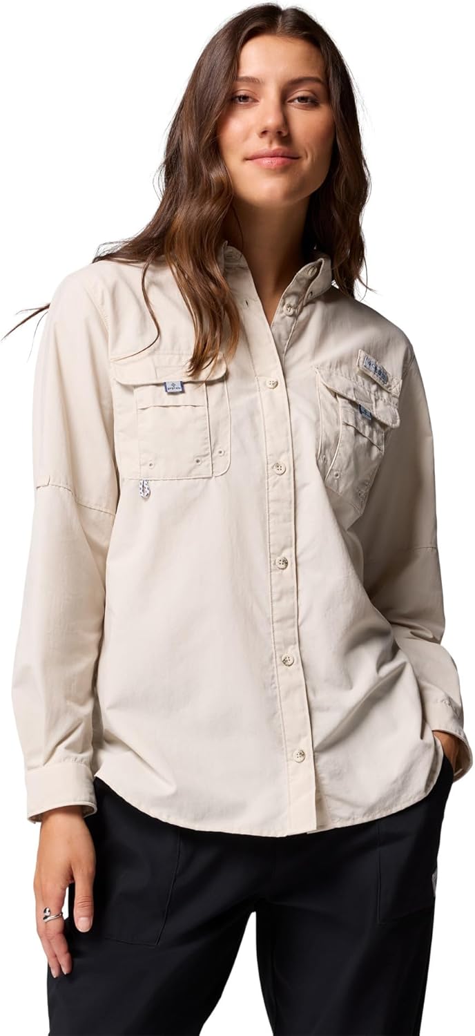 

Женская рубашка Columbia Bahama II с длинным рукавом, Dark Stone