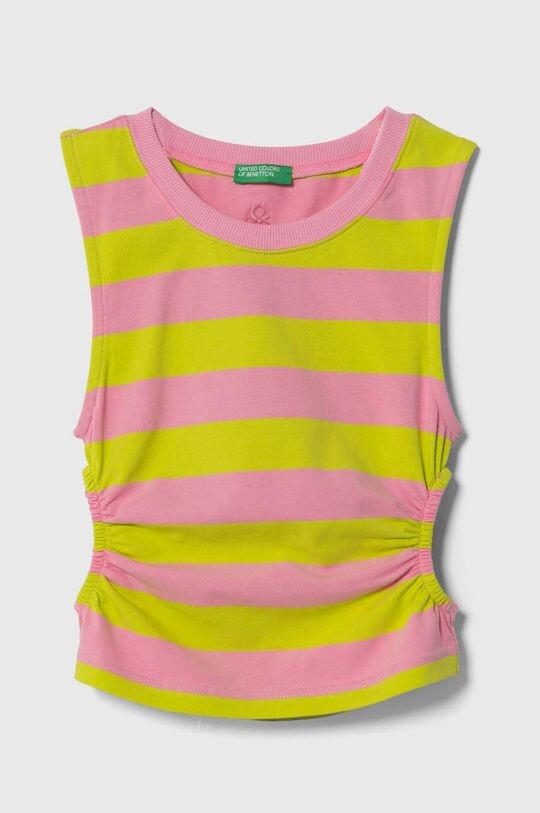 

Детский топ United Colors of Benetton, розовый