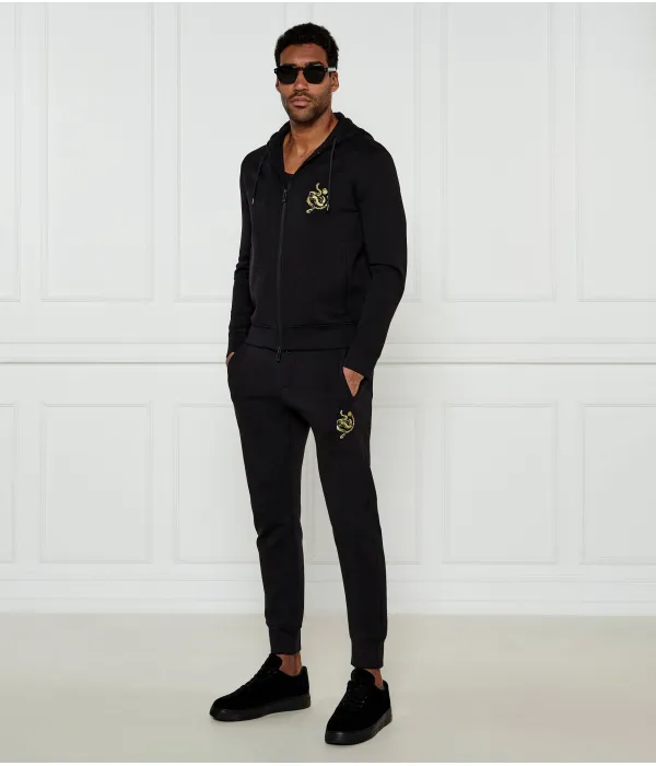 Спортивные штаны в честь Лунного Нового года Regular fit Emporio Armani, черный — фото 2