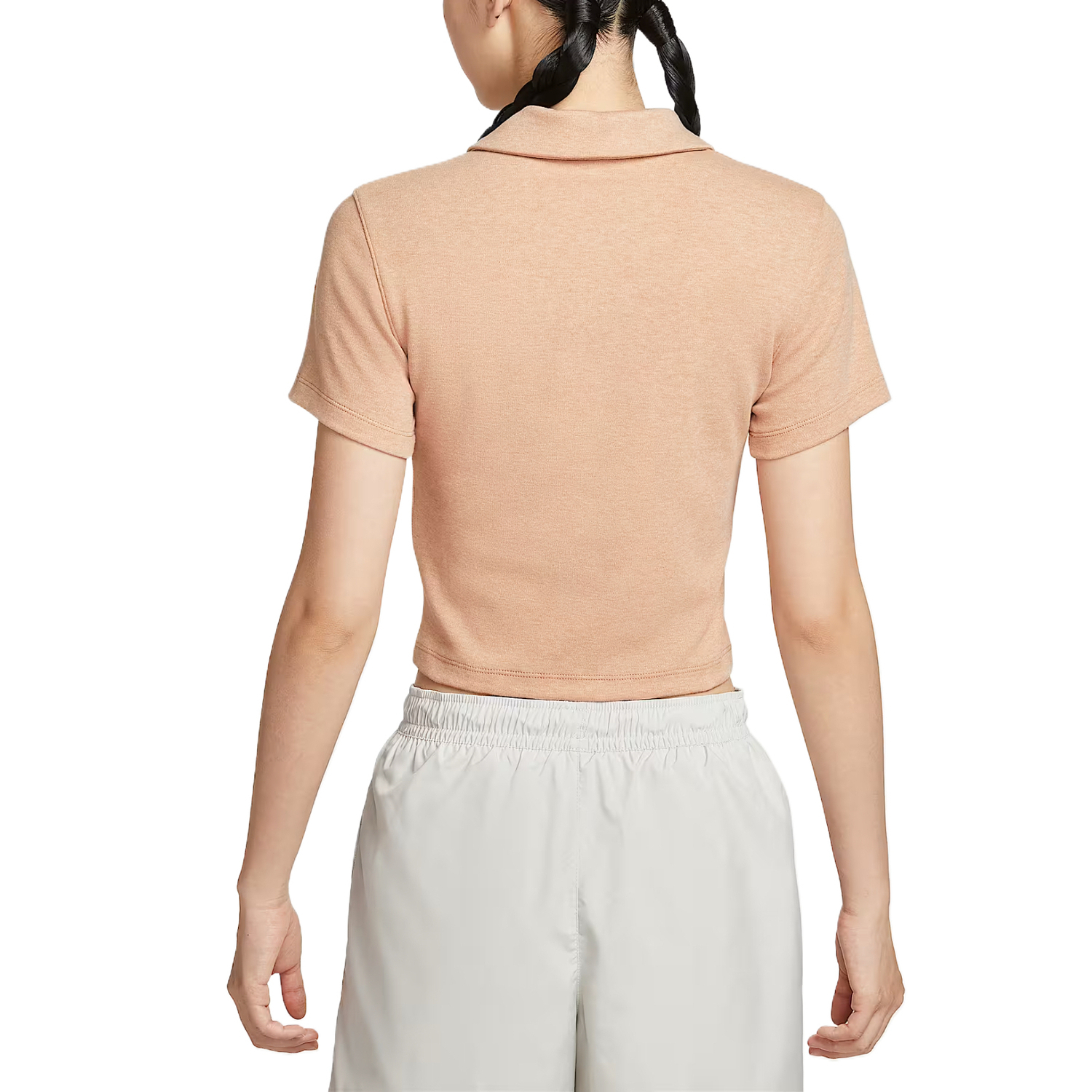 Футболка поло женская Sportswear Essentials Series SS25 Nike, золото — фото 3