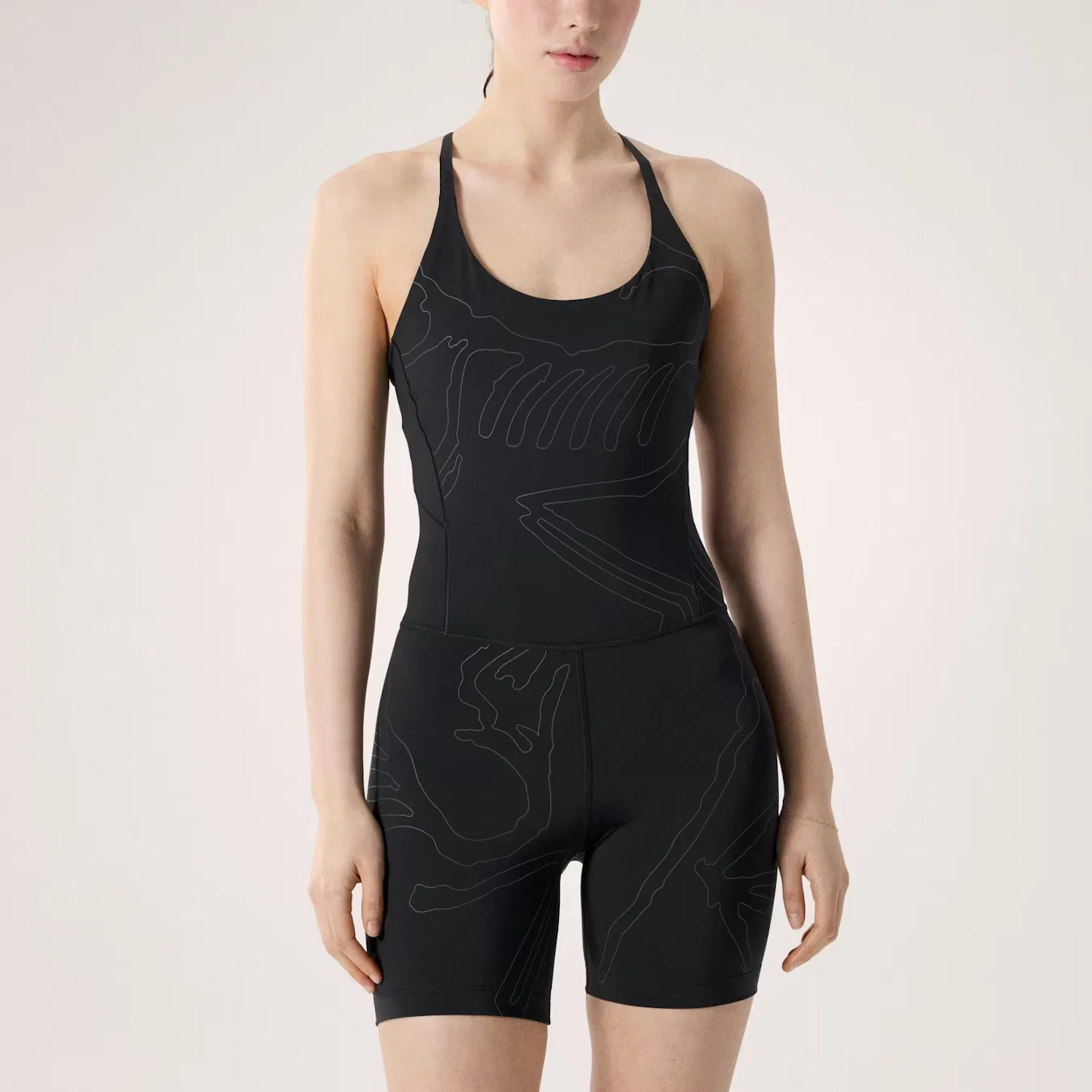 Комбинезон Arc'teryx Subida One Piece черный/графитовый — фото 3