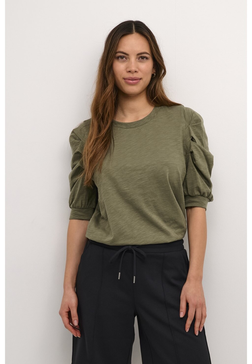 

Блузка BIANA PULLOVER Culture, цвет burnt olive