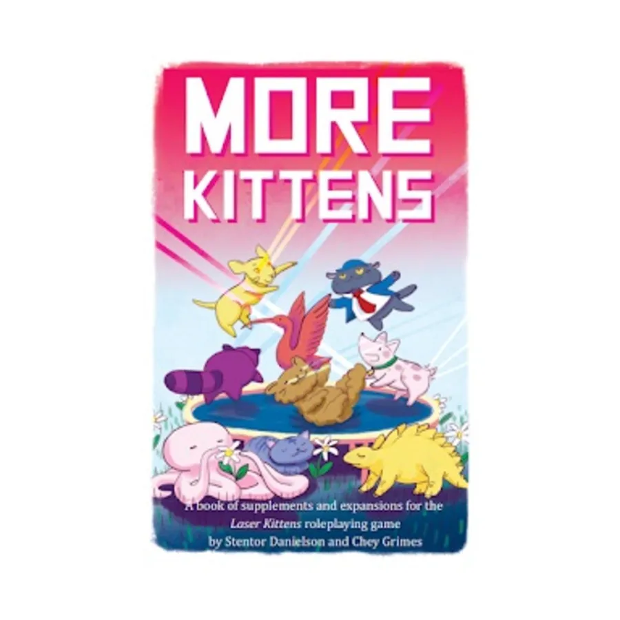 

More Kittens, Storytelling Games (Glittercats Fine Amusements), мягкая обложка