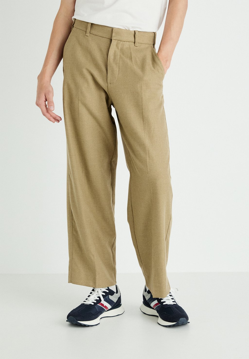 

Брюки BAGGY TROUSER Abercrombie & Fitch, бежевый