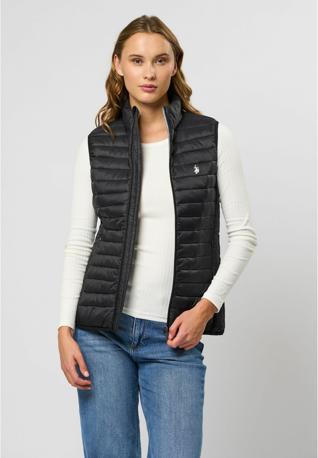 

Жилет JILL U.S. Polo Assn., черный