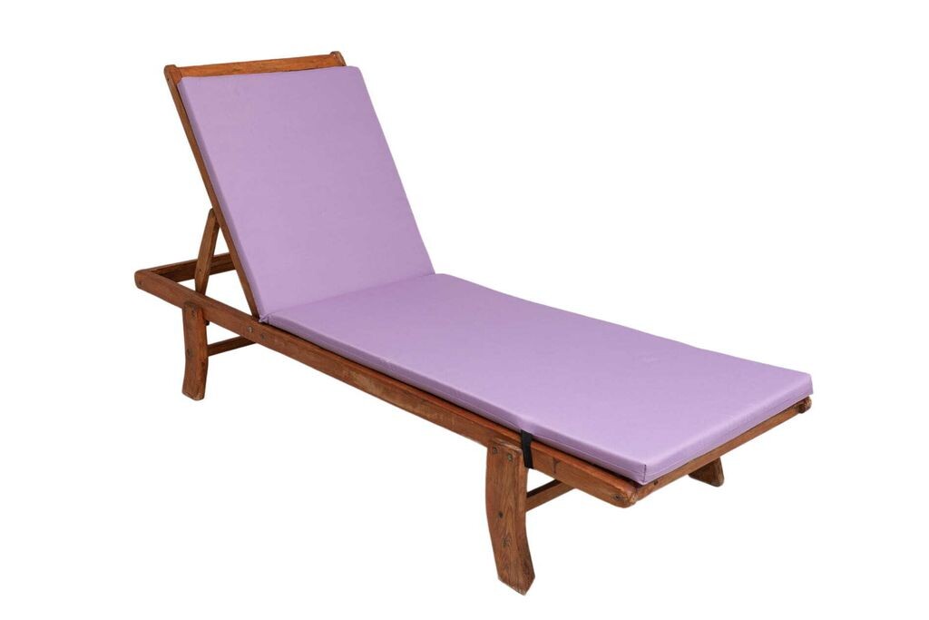 

Подушка на шезлонг 190х60х4см, фиолетовая, подушка для садового шезлонга, уличная подушка, шезлонг, подушка для шезлонга, подушки для шезлонгов Setgarden, фиолетовый