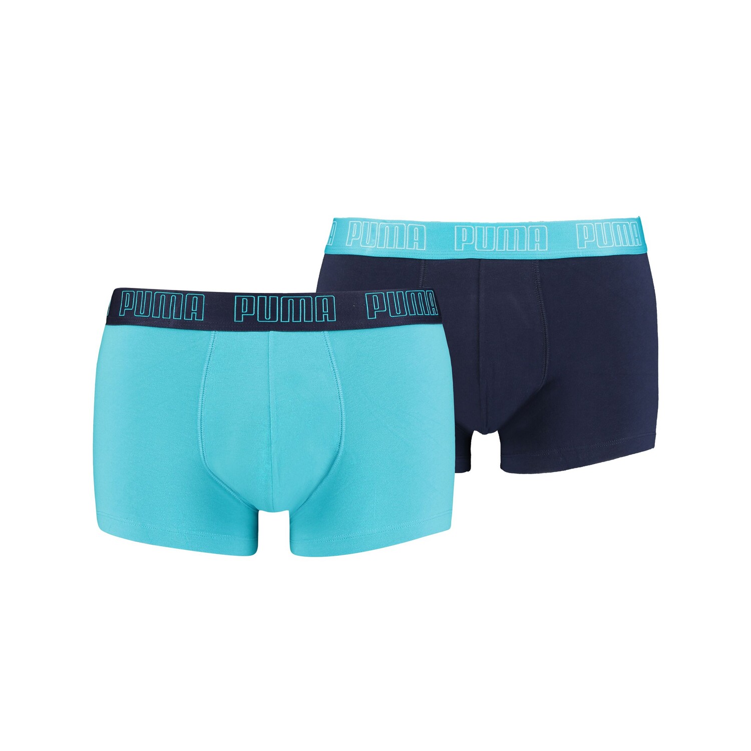 

Боксеры Puma Boxershorts PUMA BASIC TRUNK 2P, цвет 005 - Aqua / Blue