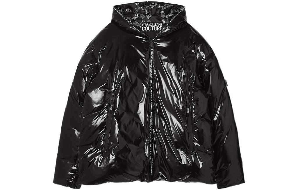 

VERSACE JEANS COUTURE Куртка пуховая мужская черная SS22