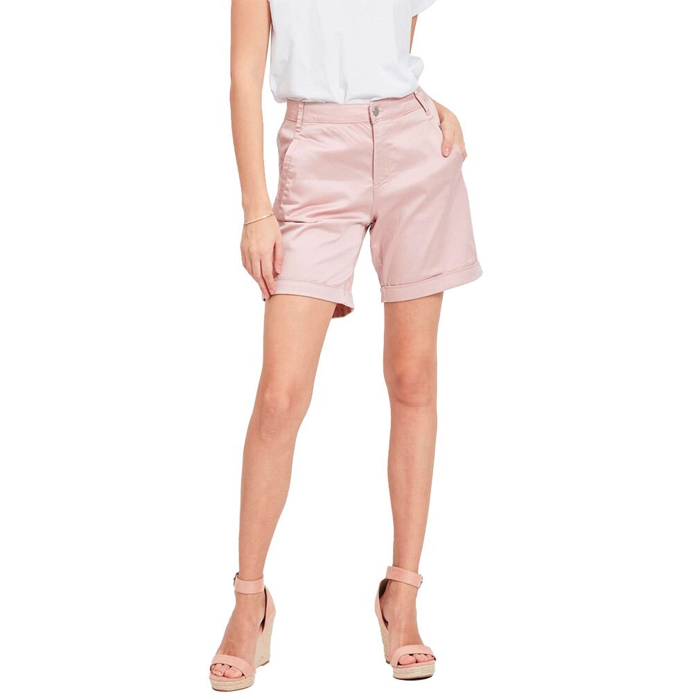 

Шорты Vila Chino Regular Waist New, розовый