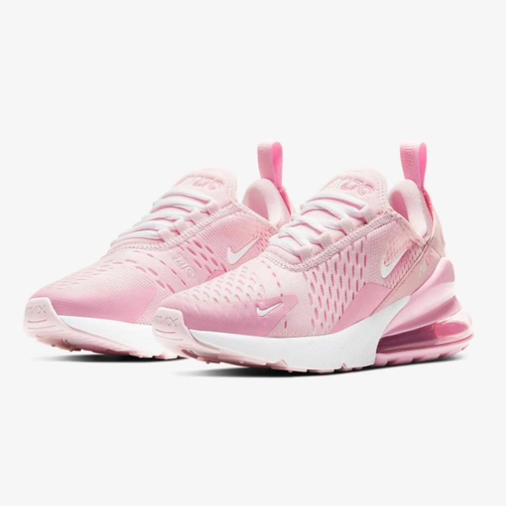 Кроссовки Nike Air Max 270 для детей, белый/розовый/розовый — фото 3