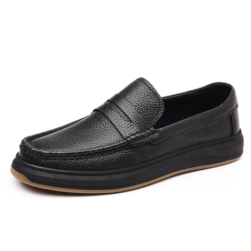 

Product B Повседневные кожаные туфли мужские низкие черные, цвет Black