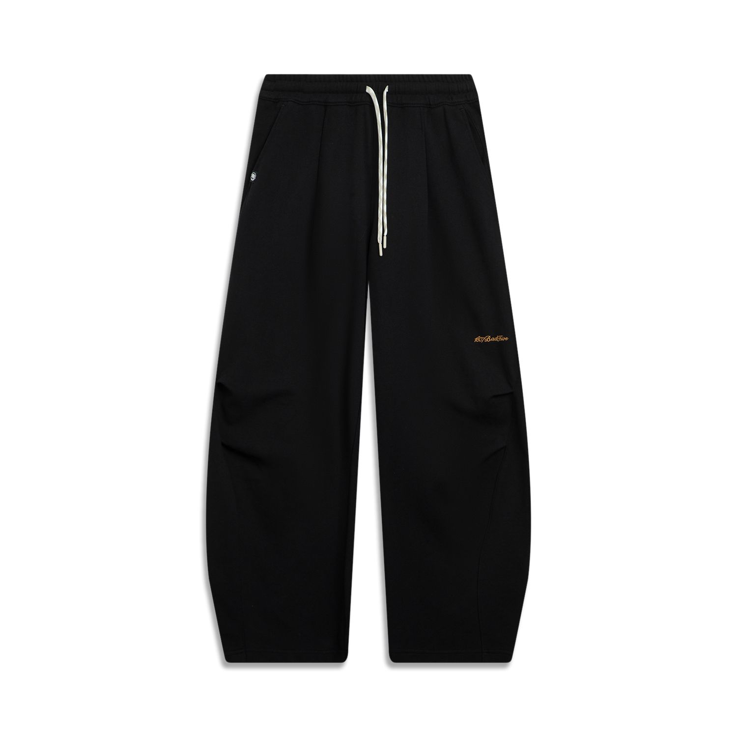 

LINING Баскетбольная коллекция вязаные спортивные брюки мужские черные