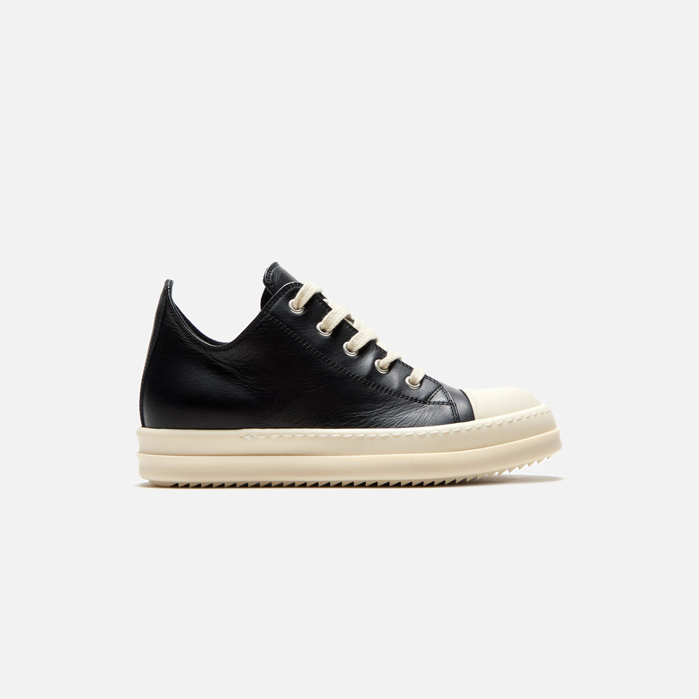 

Кроссовки Rick Owens Kids Scarpe Pelle Low Sneakers, цвет Black/Milk/Milk