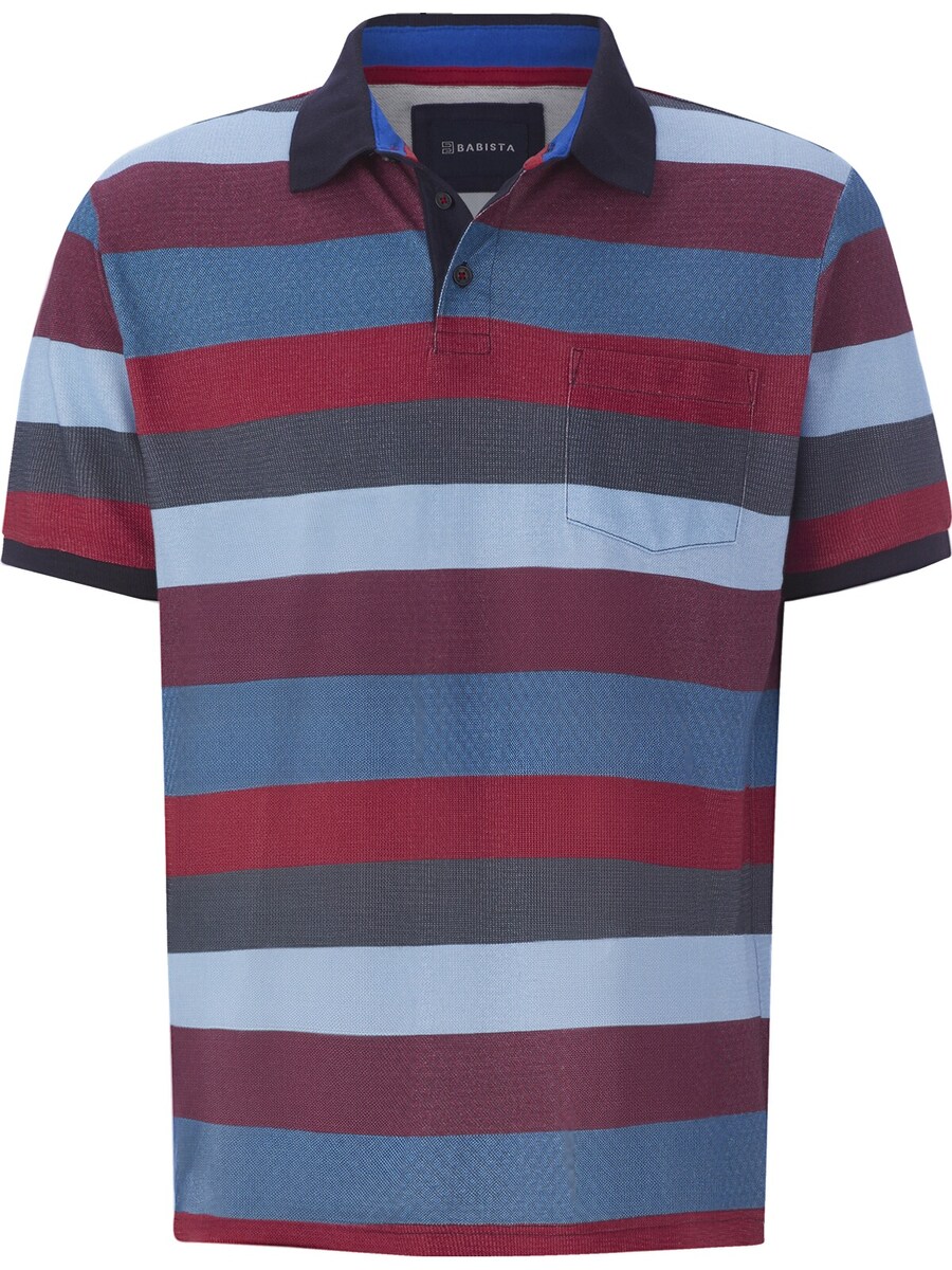 

Рубашка BABISTA Tavella, цвет marine blue/Light blue/Grenadine/Cherry red