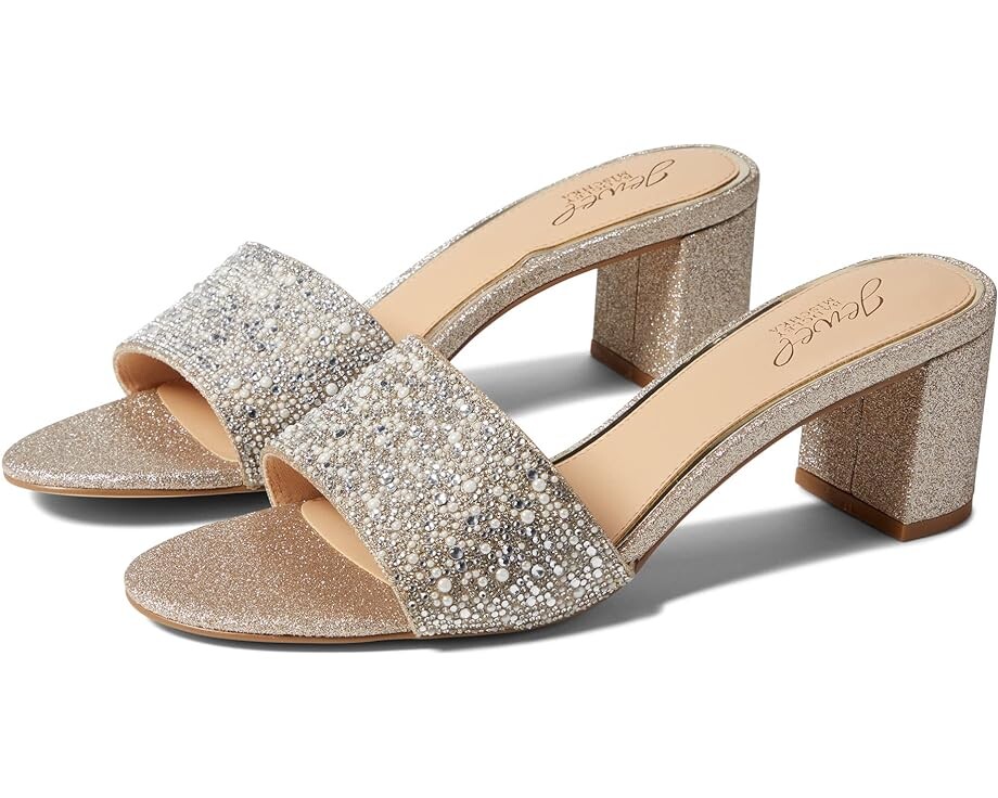 

Туфли Jewel Badgley Mischka Della, цвет Light Gold