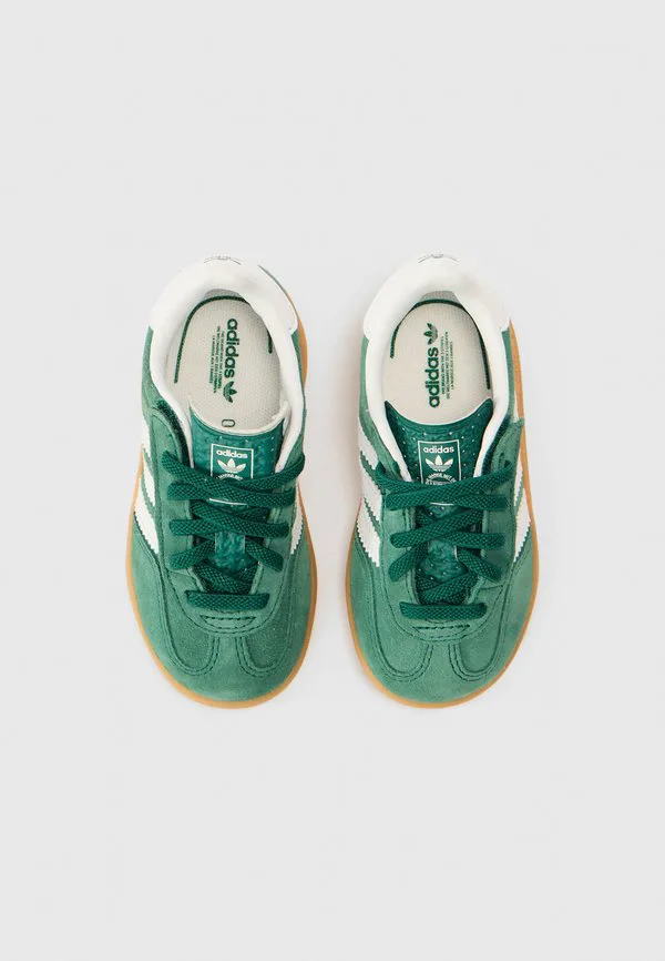 Кроссовки gazelle для дома, унисекс Adidas Originals, Collegiate Green/White/Gum — фото 4
