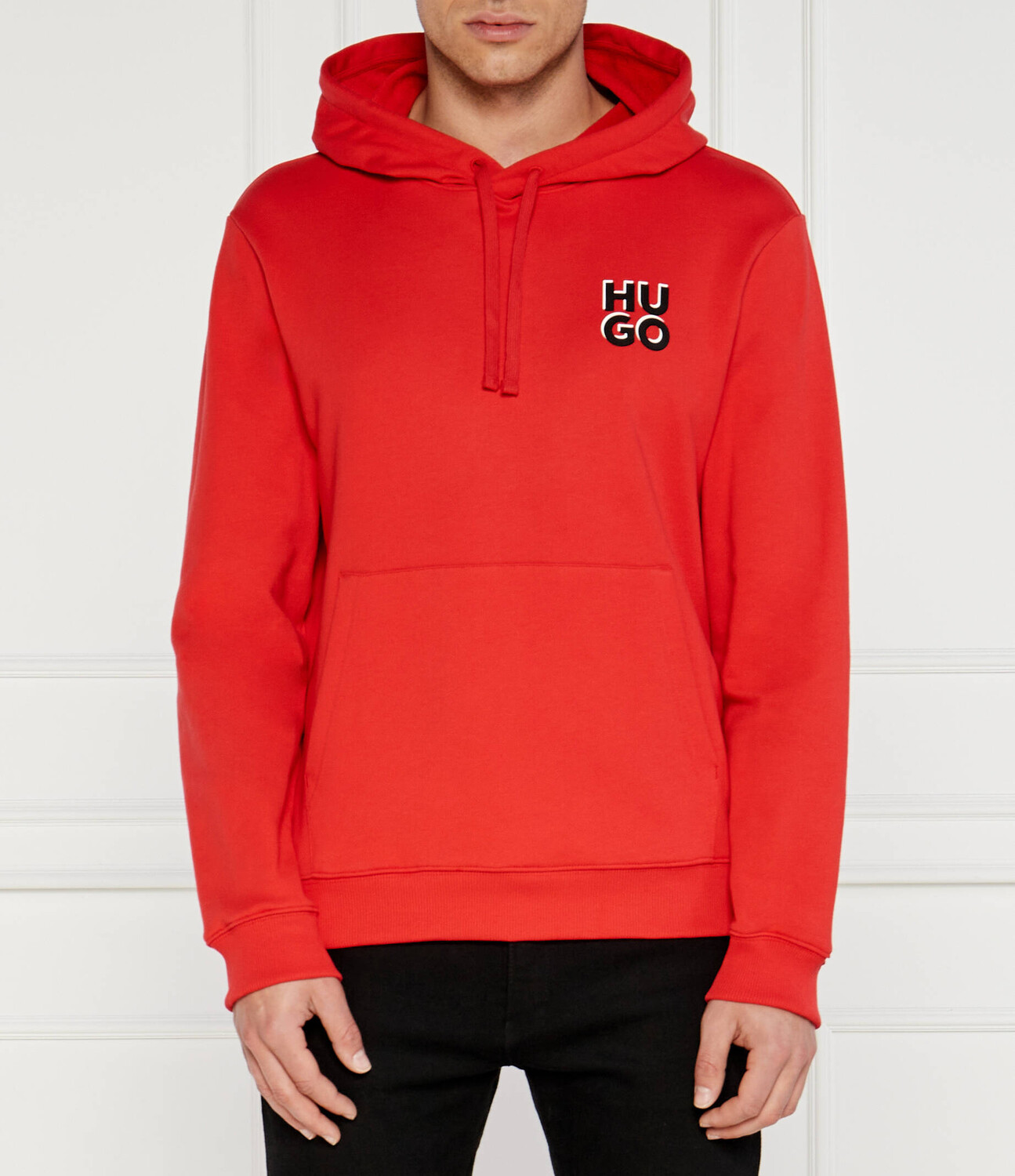 

Толстовка HUGO Dimonihood Regular Fit, красный