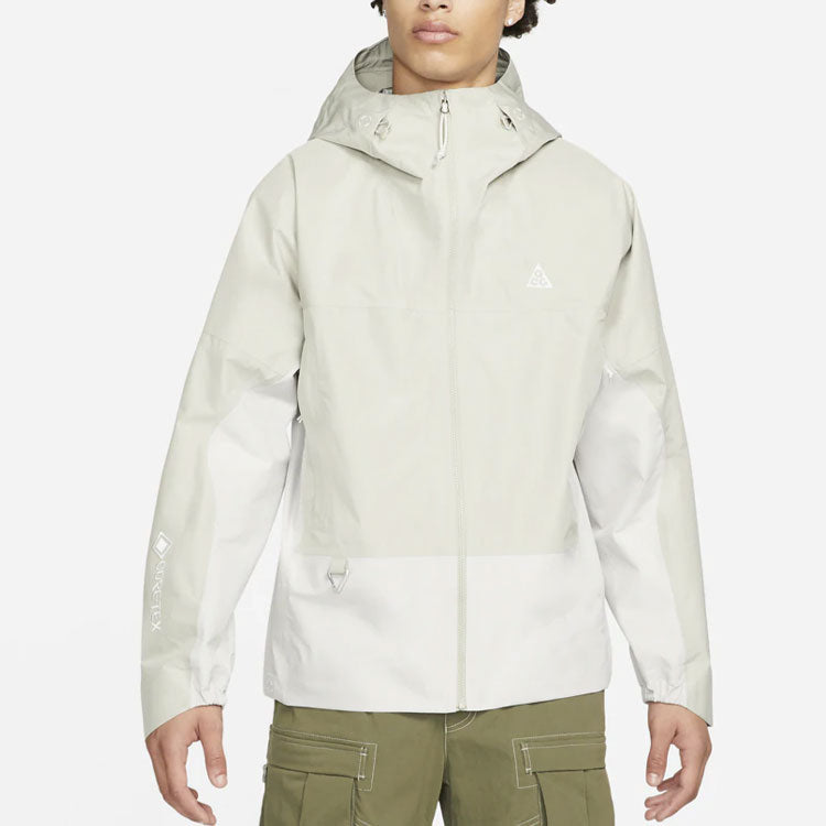 Куртка Nike ACG Chain of Craters Storm-Fit Jacket 'Light Stone' DB3559-145, белый — фото 2