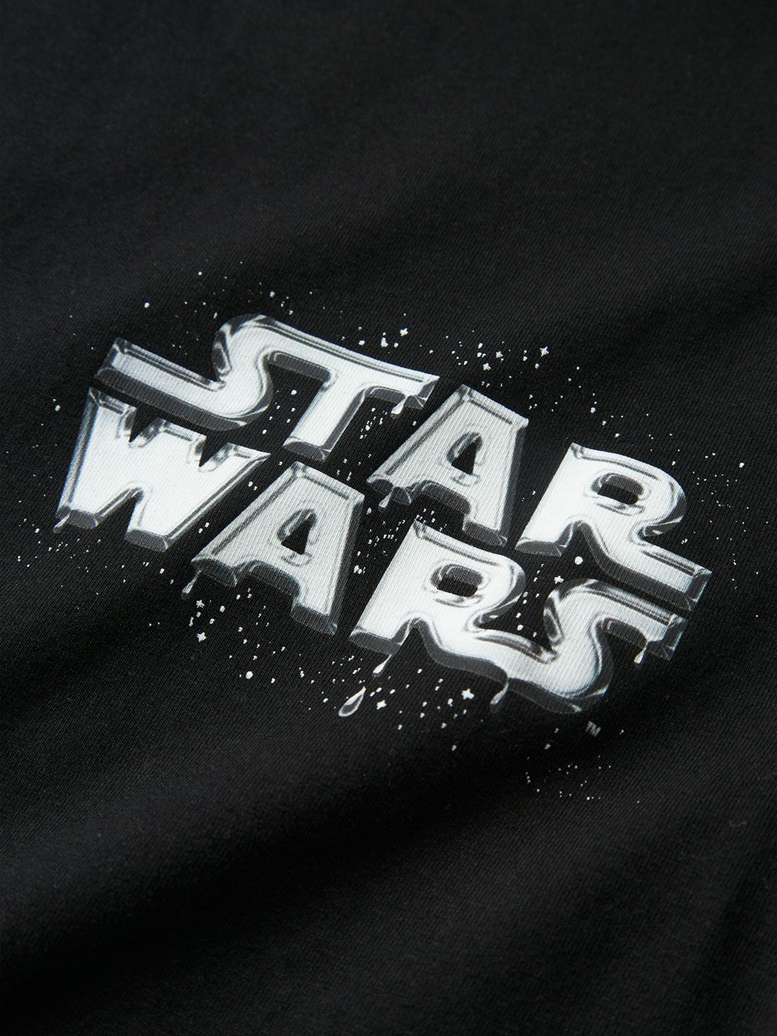 NAME IT Футболка 'NKMFRODE STARWARS' в черном цвете — фото 3
