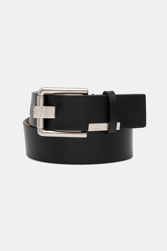 

Кожаный ремень Calvin Klein, черный