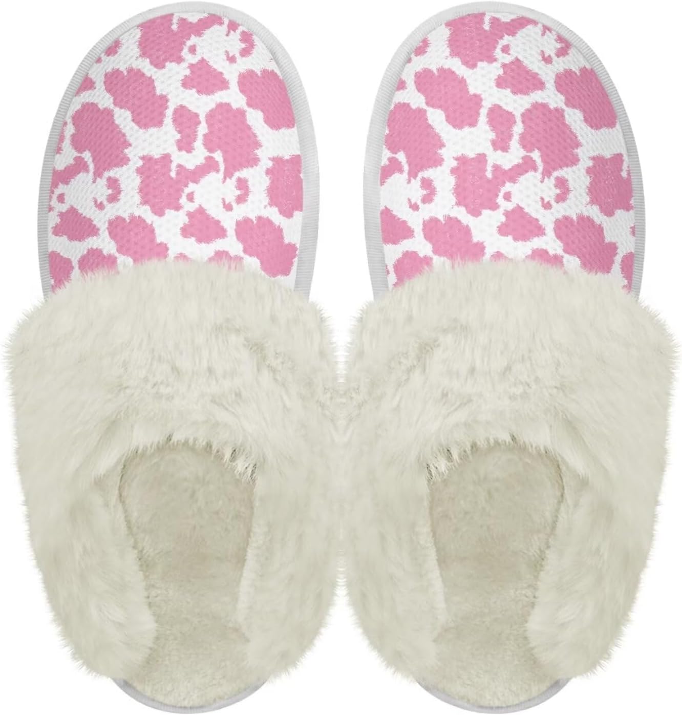 

Тапочки chaqlin из фланели с меховой отделкой для женщин и мужчин, унисекс, пушистые плюшевые тапочки, устойчивые к скольжению, для дома и спальни, мягкие и удобные с эффектом памяти, водонепроницаемые для использования в помещении и на улице, р...