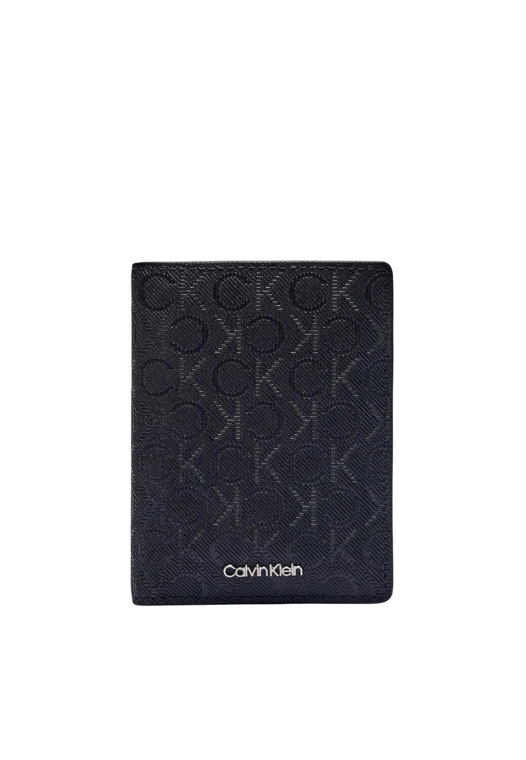 

Кошелек мужской Calvin Klein с фирменным принтом, черный