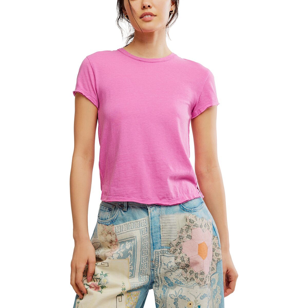 

Футболка Nova Free People, розовый